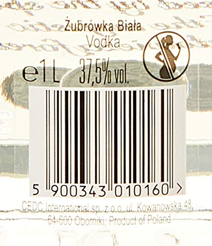 Zubrowka Biala - 3 confezioni X 1 L