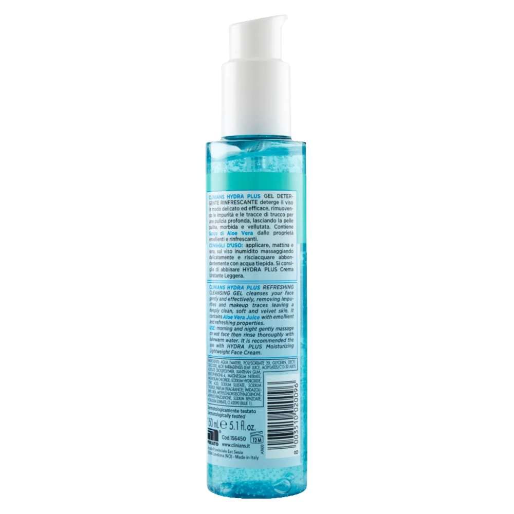 CLINIANS HYDRA GEL DETERGENTE 150 ML