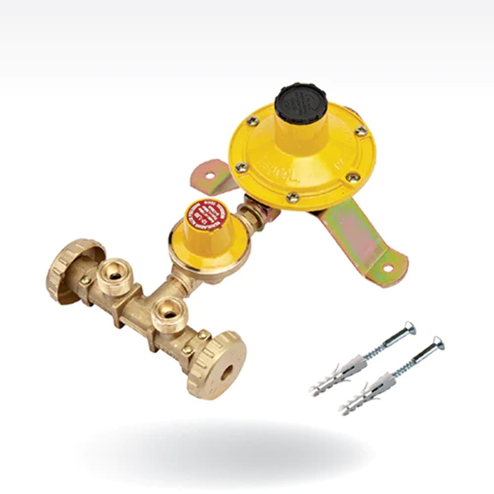 MINICENTRALINA PER 2 BOMBOLE MOD M OTZ LPZ 4 viti 4 Kg Centraline Gas