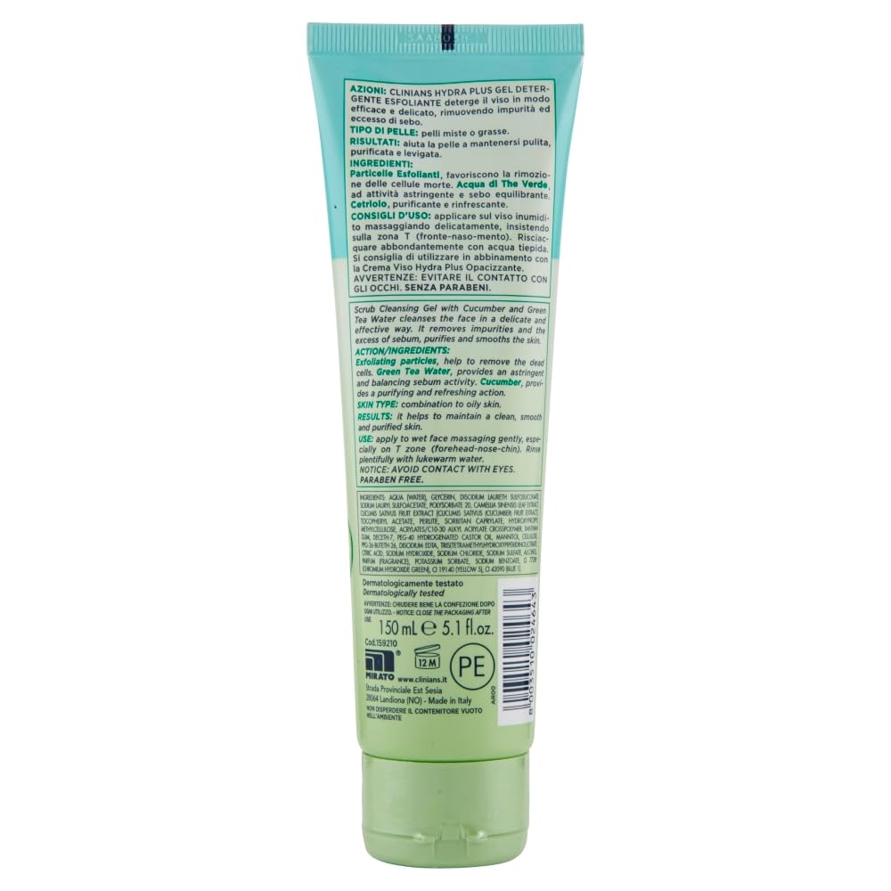 Clinians - Hydra Basic Gel Detergente Esfoliante 150 ml
