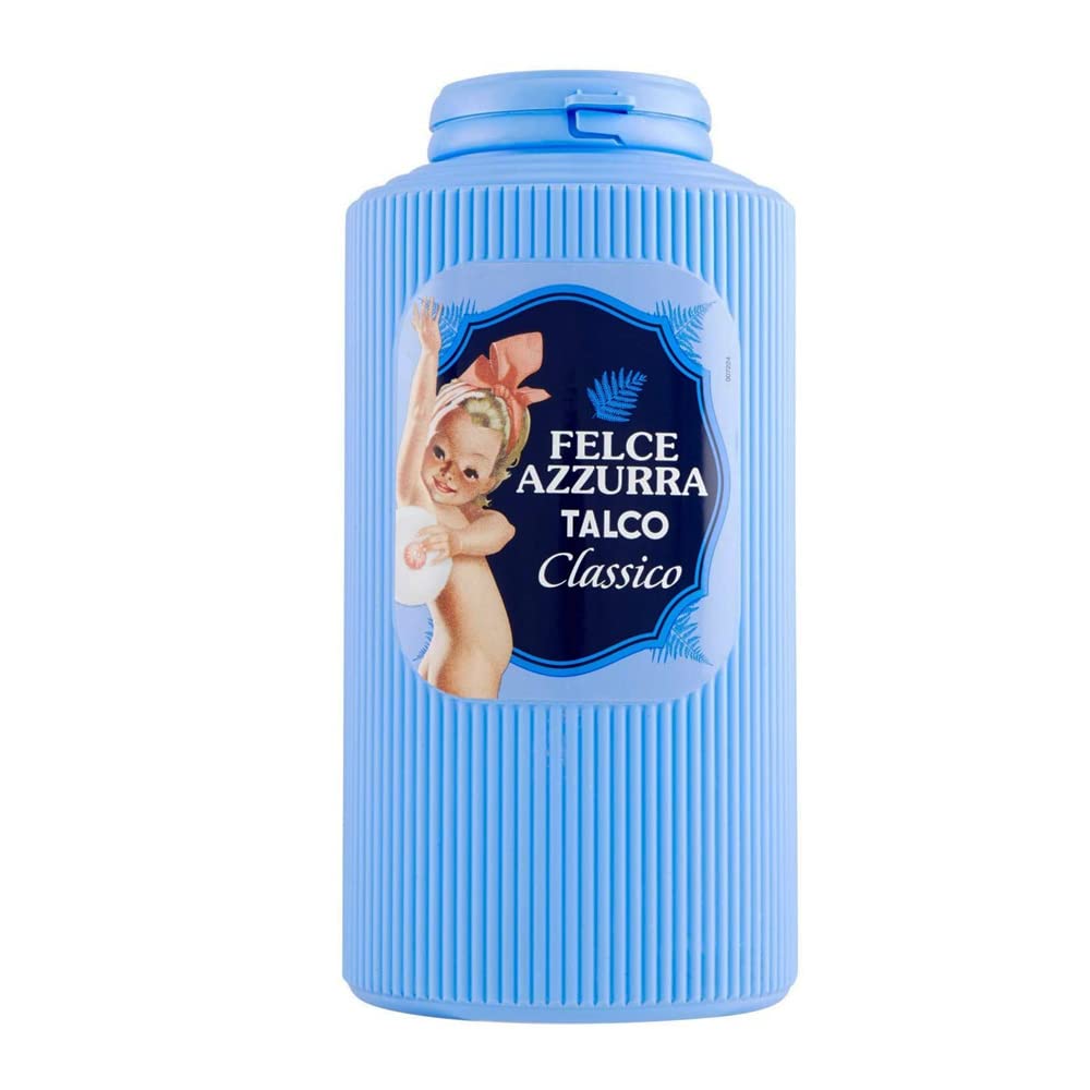 6 Barattoli Maxi polvere di Talco Felce Azzurra 500gr