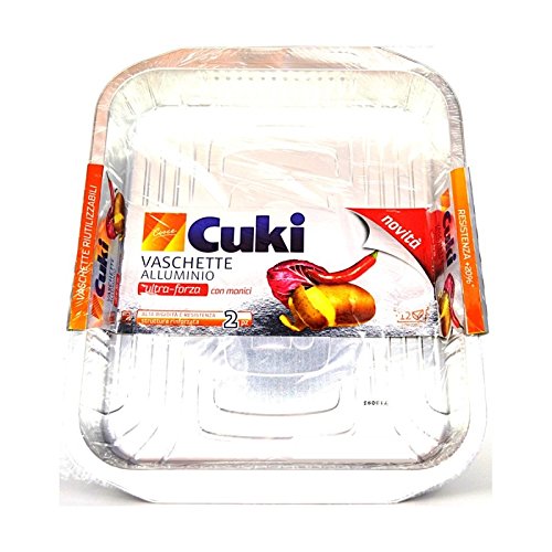 CUKI VASCHETTA R74 12 PORZIONI CM 39. 6X33. 5X5 0, 5 LT 2 PEZZI
