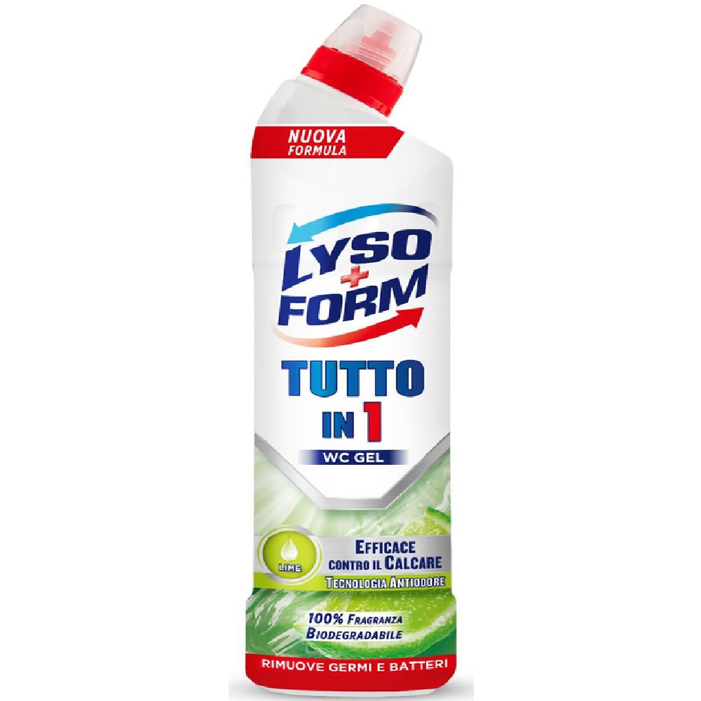 Lysoform Detergente Wc Gel Tutto In 1 Ml750, 750ml