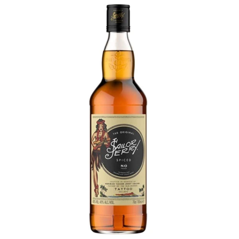 RUM SAILOR JERRY THE ORIGINAL SPICED CL. 70 40% A.