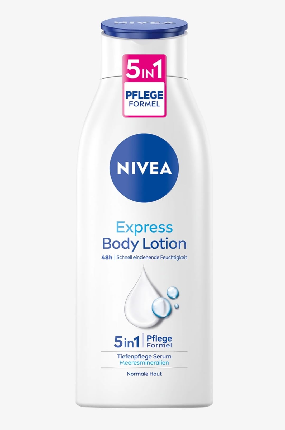 12 x NIVEA Crema Corpo Idratante Express Pelle Normale 250 Ml