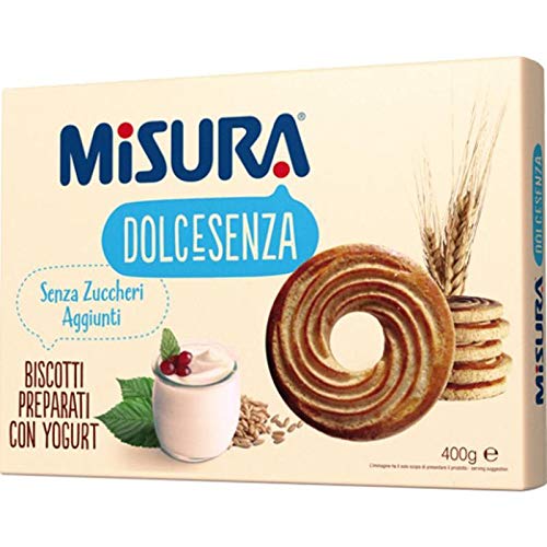 4 x 400gr MISURA BISCOTTI YOGURT E AVENA SENZA ZUCCHERO