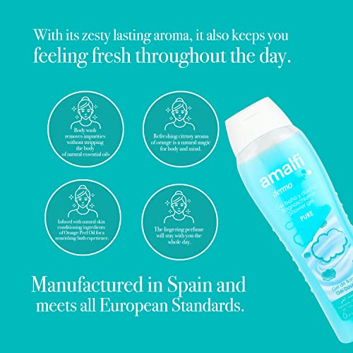 Amalfi Dermo Care Bagnoschiuma Pure, 750 ml