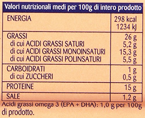 Rio Mare Filetti di Sgombro Grigliati con Olive Verdi e Nere, Ricchi di Omega 3, 1 Lattina da 120g
