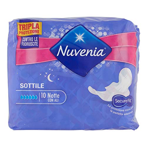 Nuvenia Assorbenti Notte con ali da 10 pezzi