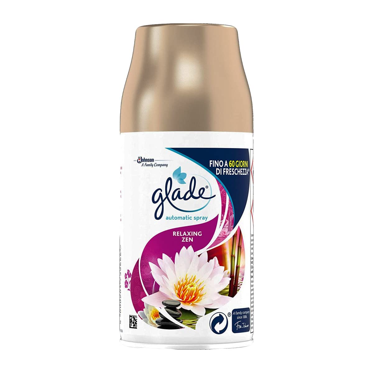 glade Automatic Spray Base con 4PZ Ricarica Fragranza Relaxing Zen - 269 ml
