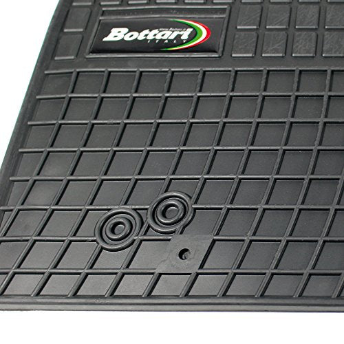 Bottari 39687 Set tappeti auto in gomma su misura per Clio - Modello dal 2012