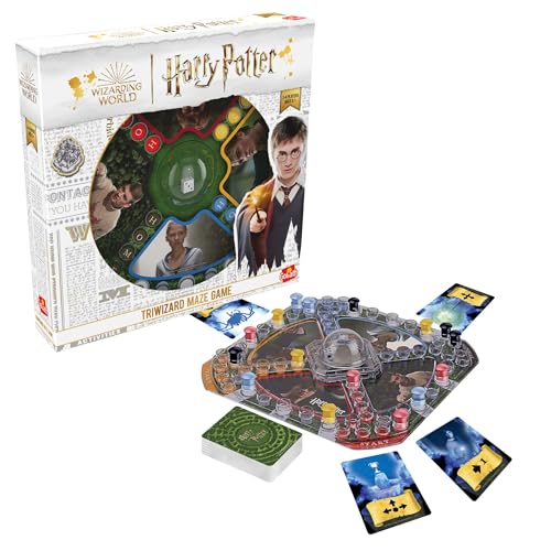 Goliath - HARRY POTTER Torneo Tremaghi, Gioco da Tavolo Dai 5 Anni in Su, Gioco d'Azione e di Velocità, Giochi da Tavolo Da Giocare in Famiglia o con gli Amici, Triwizard