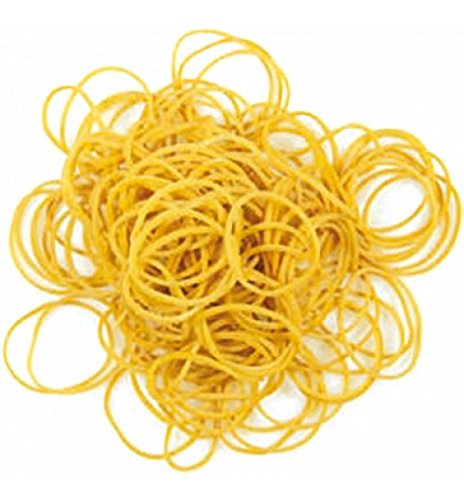 BUSTA DI ELASTICI GIALLI DA 1KG DIAMETRO 0,50