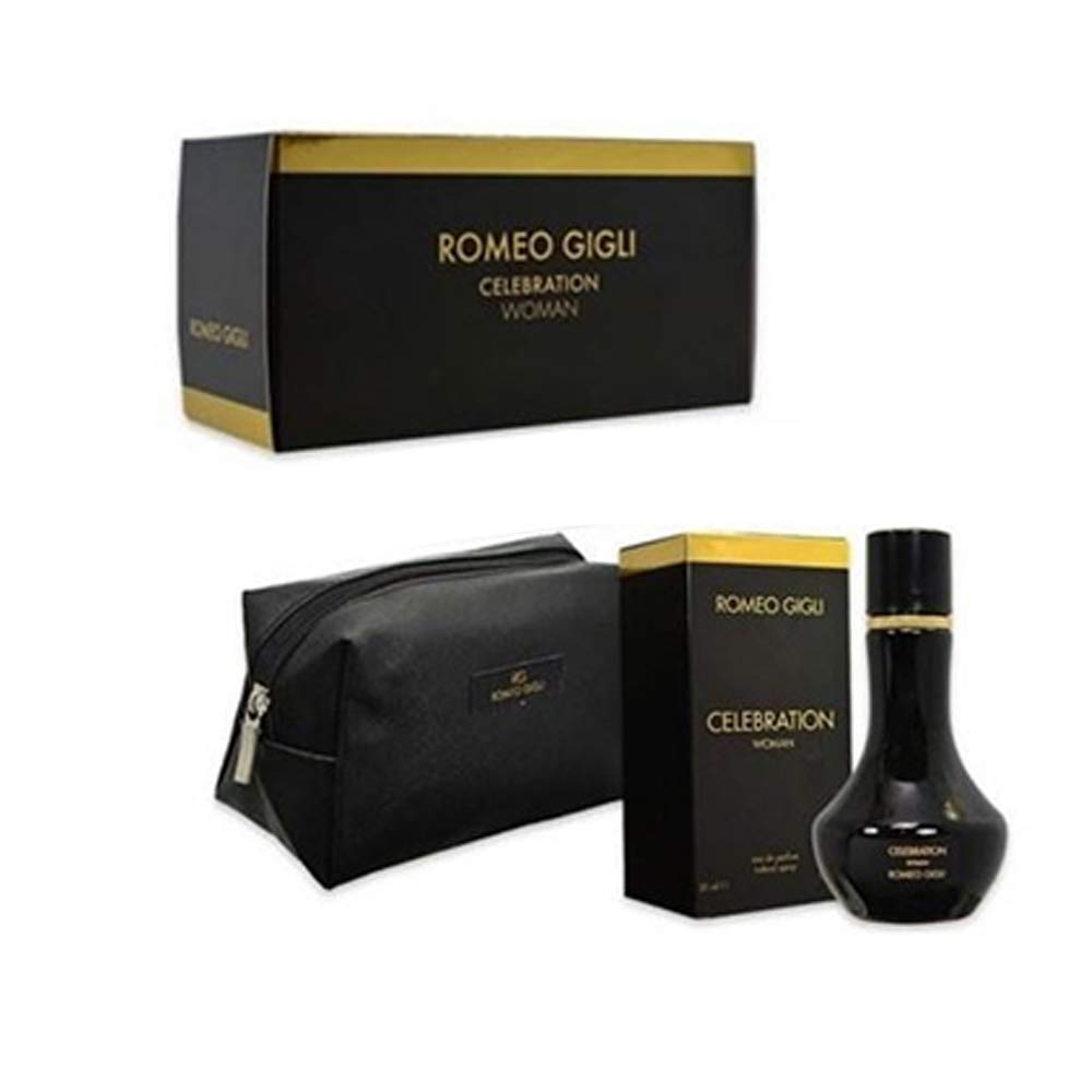 Romeo Gigli Celebration Confezione 30 ml eau de parfum + Pochette nera