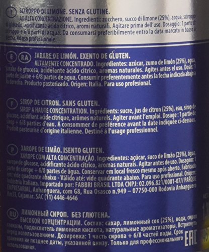 Fabbri Sciroppo Mixybar Limone 1L