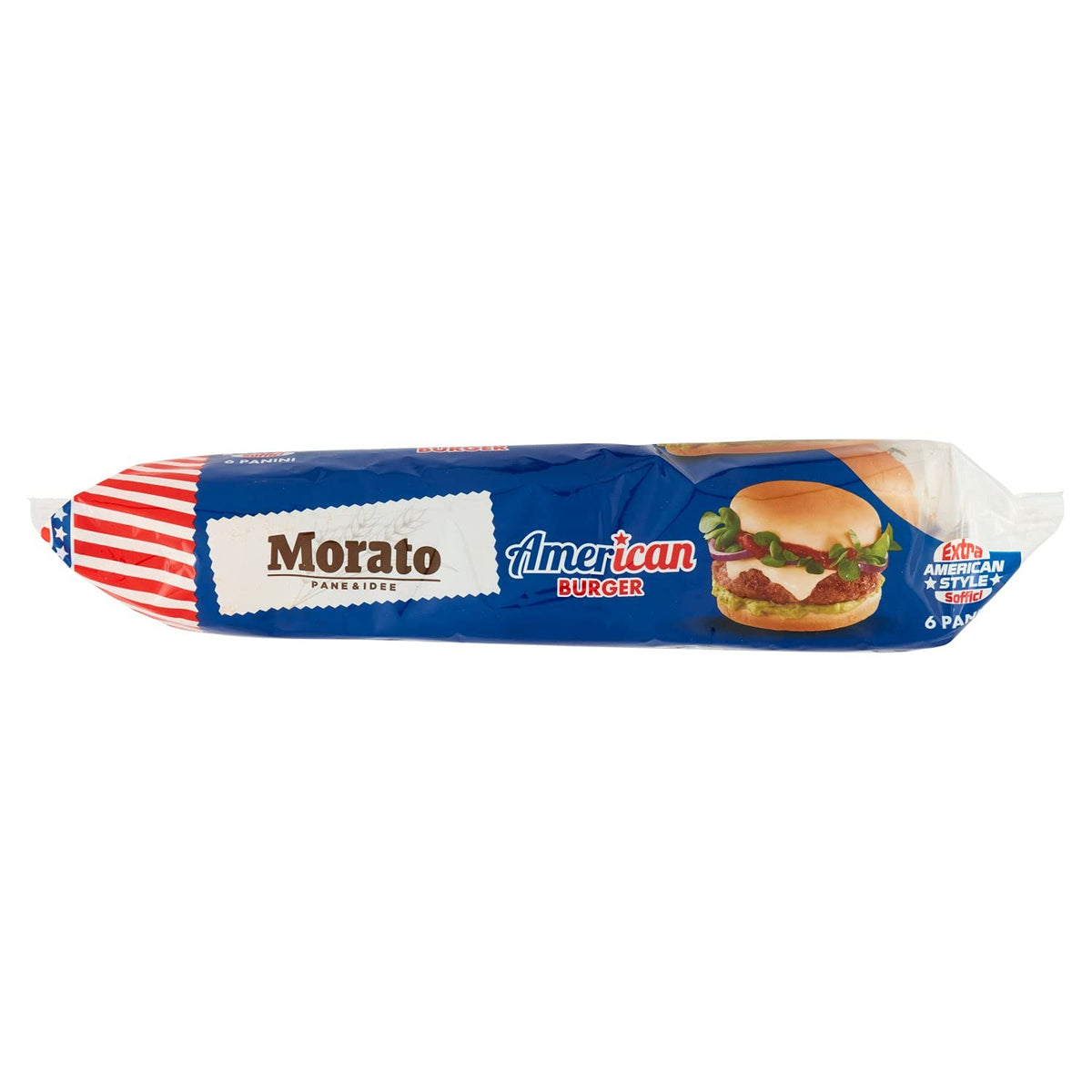 Pane Morato, American Burger, Panini Ideali per Hamburger, Confezione da 300g