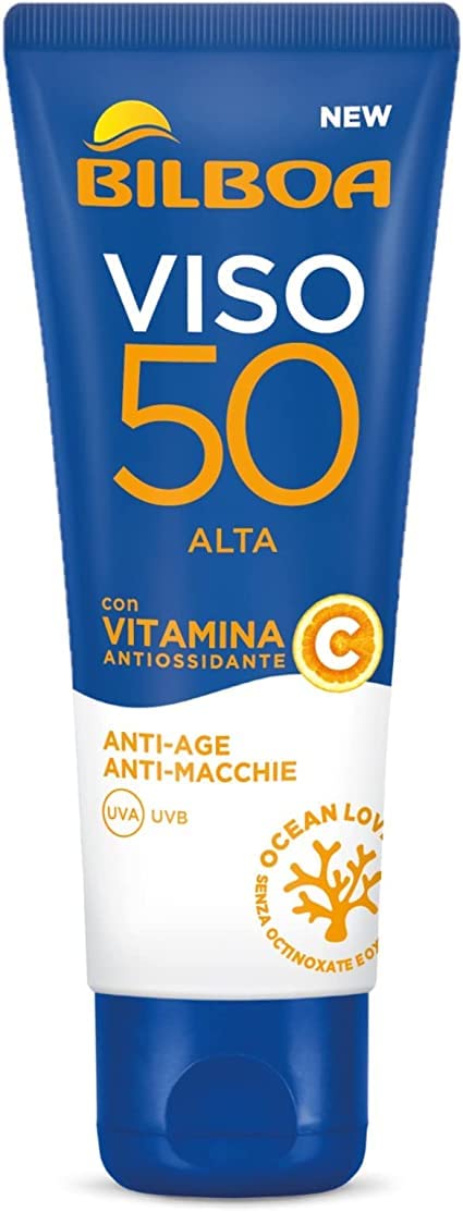 Bilboa Crema Solare Viso P50 50ml, 50ml