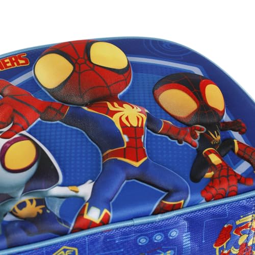 Marvel Spiderman-Borsa per il Pranzo 3D, 25.5 x 20 cm