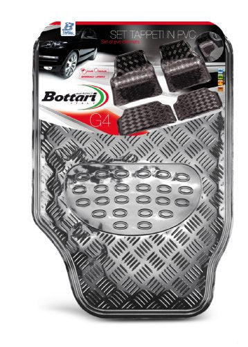 Set tappeti in gomma antiscivolo laminato G4 in PVC