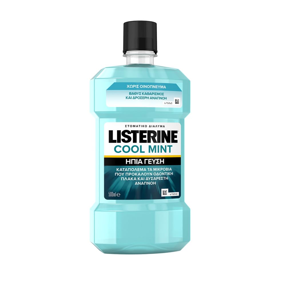 Listerine 151480 Colluttorio Cool Mint, 600 ml