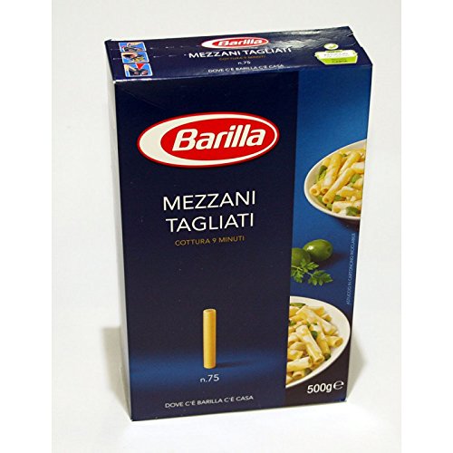 Barilla 5X MEZZANI TAGLIATI ITALIAN PASTA N.75 500g