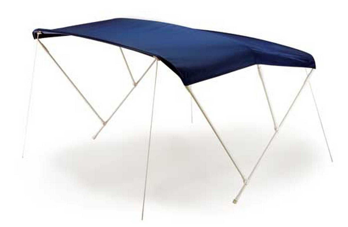 CAPOTTINA PARASOLE RESISTENTE AI RAGGI U.V. TELO BLU 3 ARCHI 225X180X110