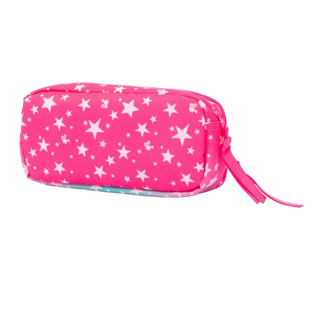 Giochi Preziosi Barbie - Maxi Bustina Portapenne Scuola Barbie, 2 Zip, Capienti Tasche Per Pastelli Pennarelli E Tutto Il Materiale Scolastico Necessario Dimensioni 22X6X14