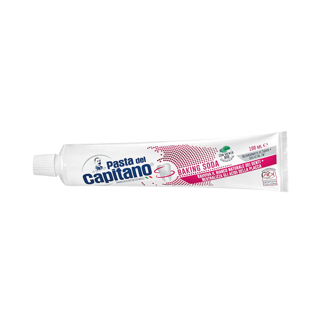 Pasta del Capitano Dentifricio Baking Soda, 100 ml