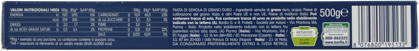 BARILLA LINGUINE GR.500X10