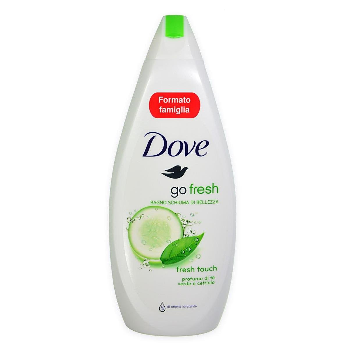 6 X Dove Bagnodoccia Go Fresh Touch 700 ml