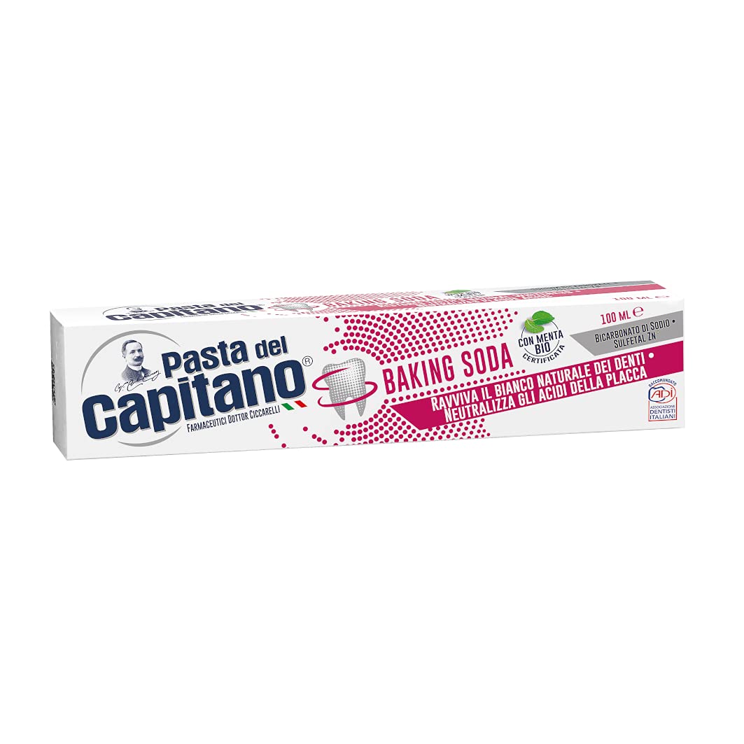 Pasta del Capitano Dentifricio Baking Soda, 100 ml