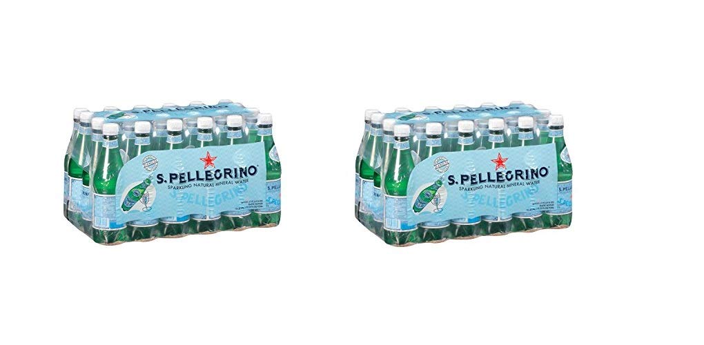 2X San Pellegrino 100% Acqua Minerale Spumante Italiana 24x500 ml