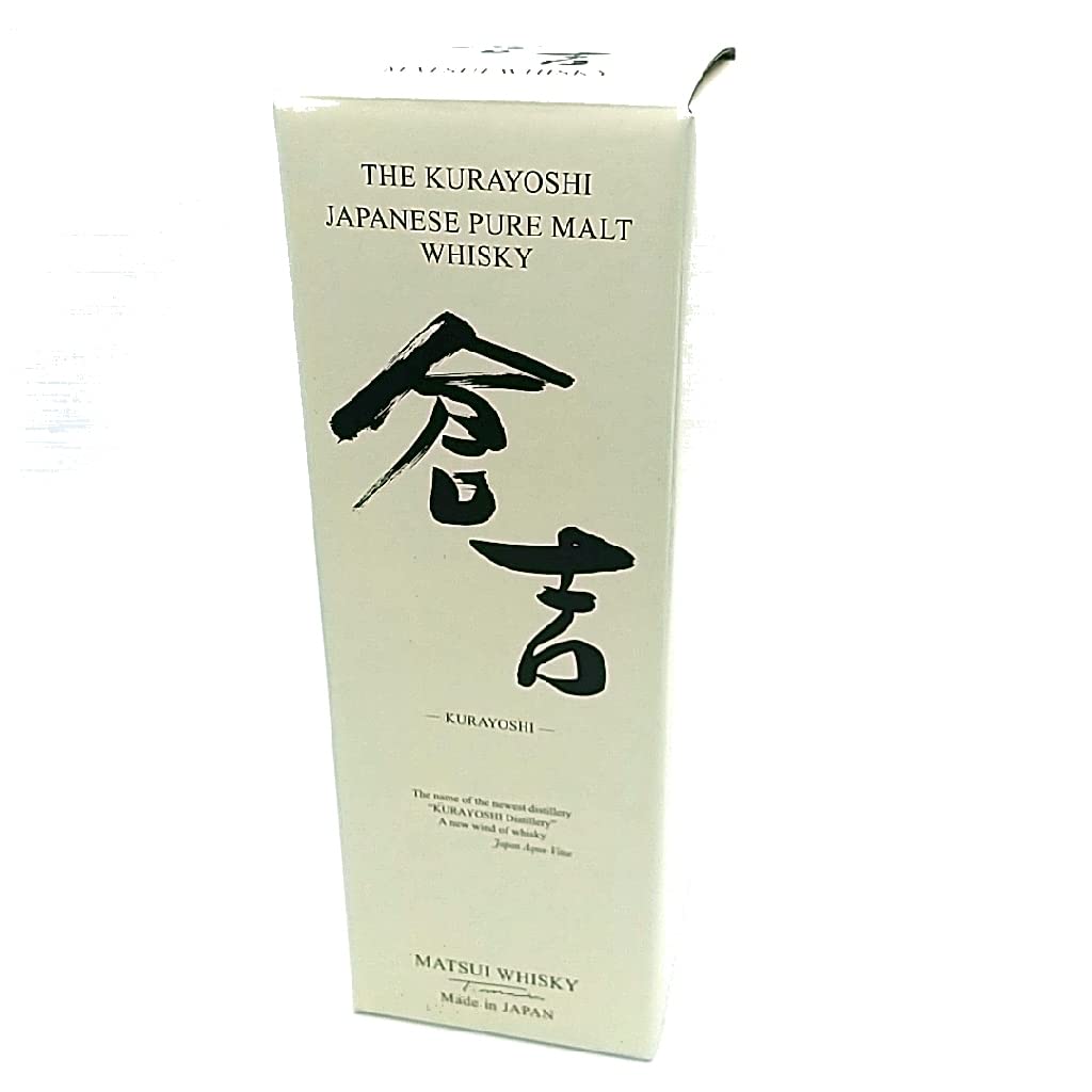 Matsui Whisky THE KURAYOSHI Pure Malt Whisky 43% Vol. 0,7l in Giftbox
