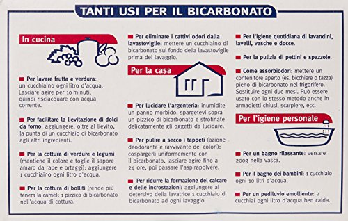 Crastan Bicarbonato di Sodio per Uso Alimentare, 500g