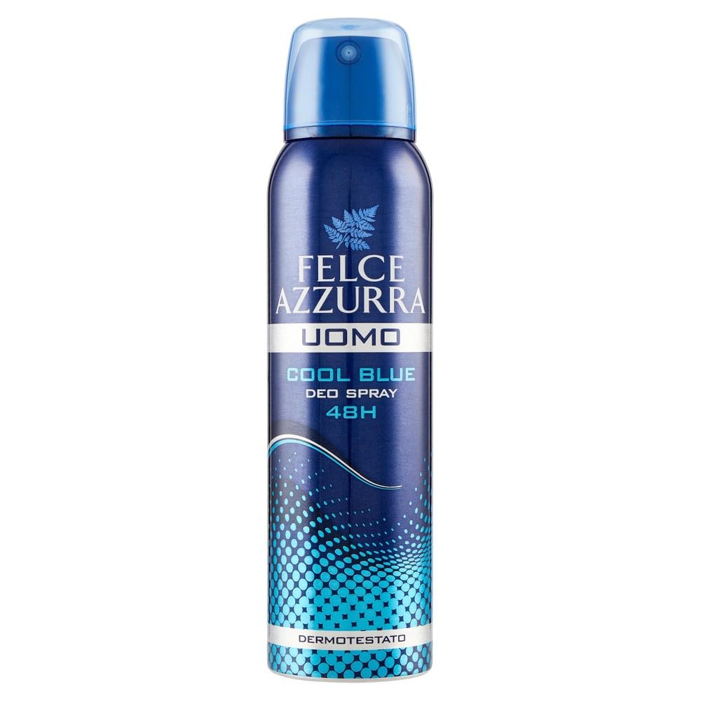 Felce Azzurra Uomo Cool Blue Deo 48h, 150 ml