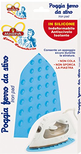 Rosaenzo Minerva Silicone Iron Pad, Blu, Confezione da 24