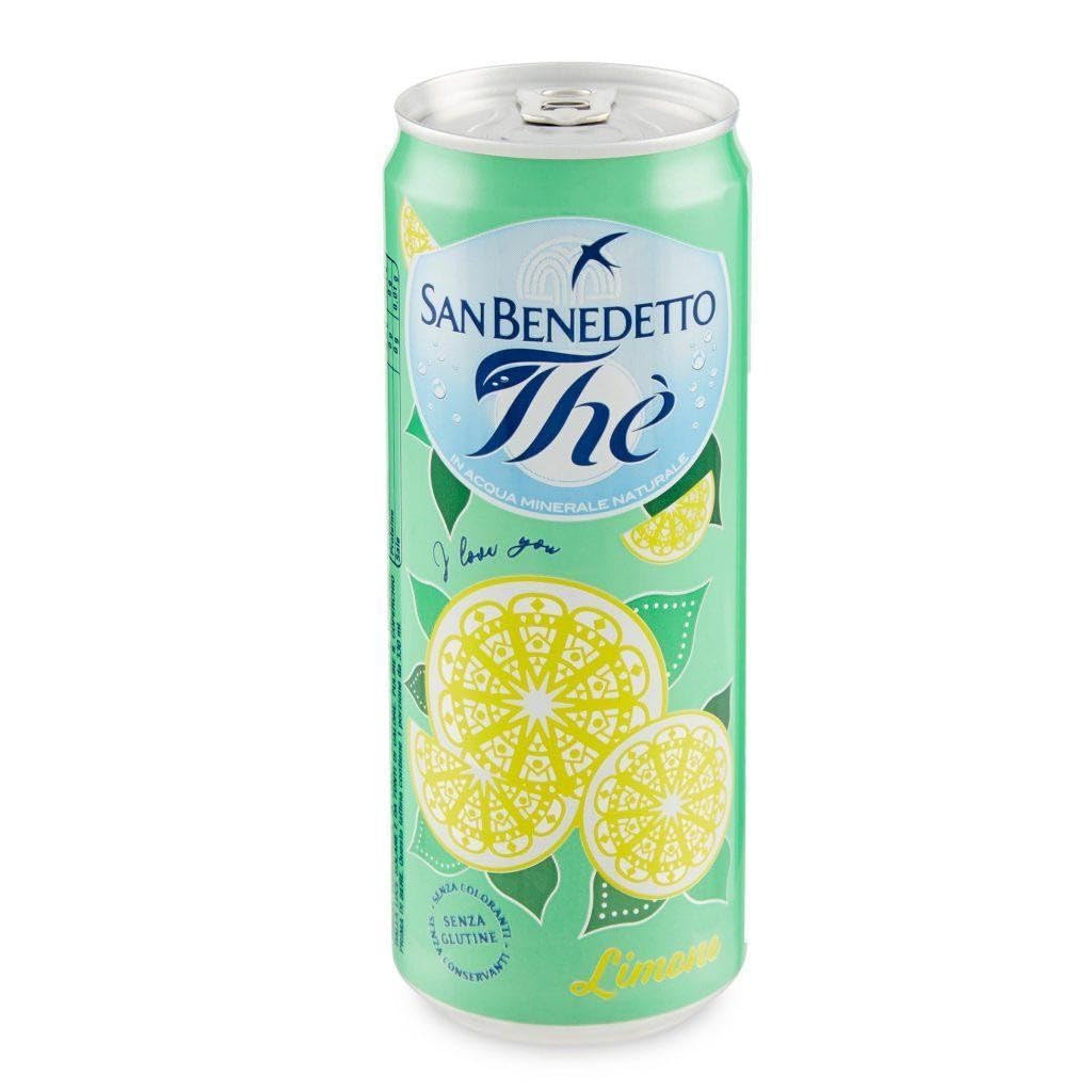 The' Limone Lattina 24 x 330 ml. - San Benedetto