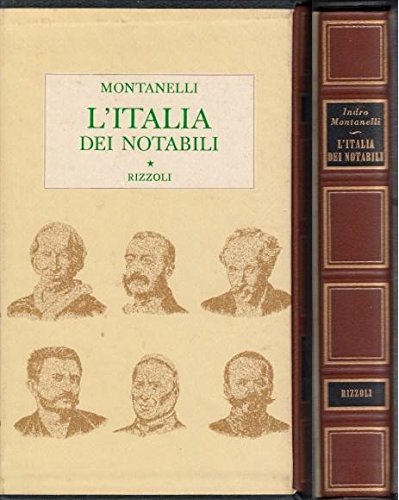 L- L'ITALIA DEI NOTABILI- INDRO MONTANELLI- RIZZOLI-- 4a ED.- 1973- C- ZCS609