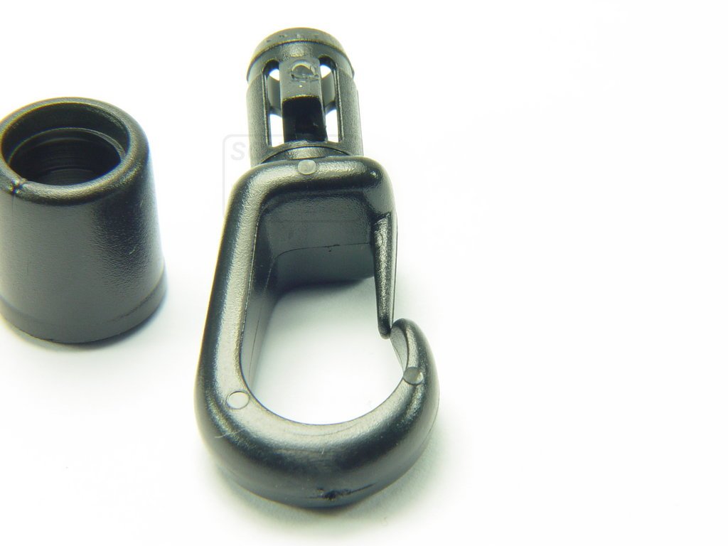 GANCIO IN NAYLON X ELASTICO MM 08