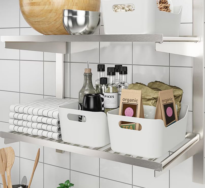 IKEA Scatola di immagazzinaggio UPPDATERA 24 x 17 cm, colore bianco