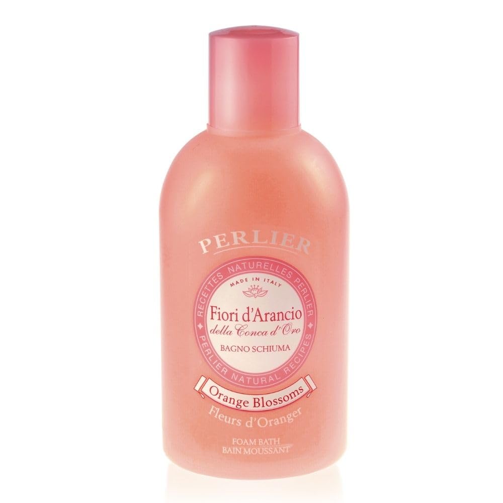 Perlier, Ricette Naturali, Bagno Schiuma Fiori d'Arancio, 500 Ml