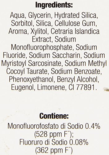 Blanx - Dentifricio Sbiancante, Non Abrasivo a Base di Licheni Artici - 75 ml