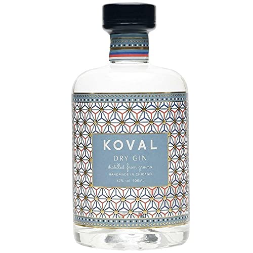 KOVAL DRY GIN DISTILLED FROM ORGANIC GRAINS 50 CL