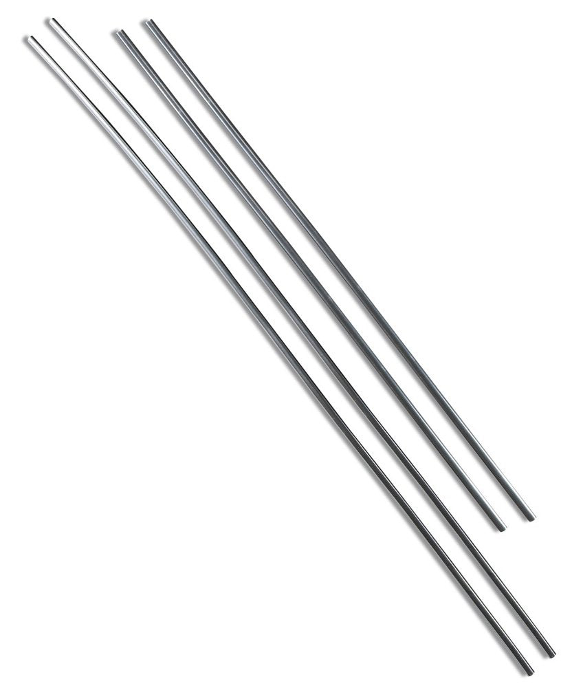 Bottari 15506 R.Chrome Salvaporta per Auto, Larghezza 1 cm, Kit 4 Pezzi, Anteriore/Posteriore