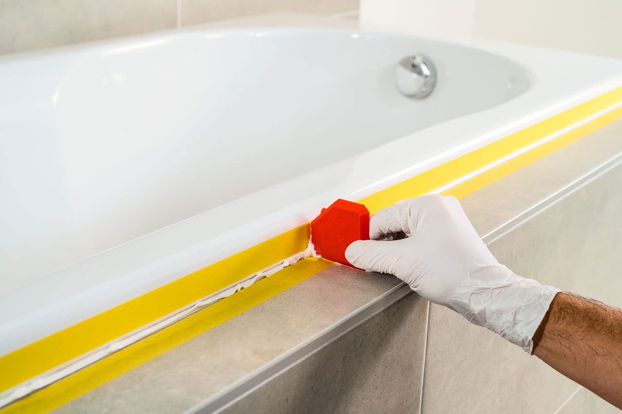 Pattex Sigillante Polimerico SP101 Sanitary, Sigilla e Incolla, per Bagni e Sanitari, Aderisce su Superfici Umide, Resiste ai Raggi UV e Intemperie, Sigillante Bianco, Cartuccia da 280 ml