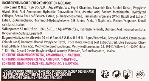 Renée Blanche - Natur Color Colorazione Permanente Mogano, con Estratti a Base di Erbe e Proteine della Seta