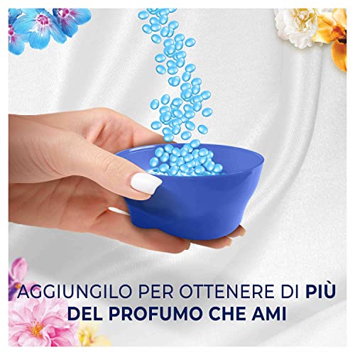 Lenor Profumatore Bucato Perle Profumate Lavatrice, 6 x 210 g, Oro e Fiori di Vaniglia