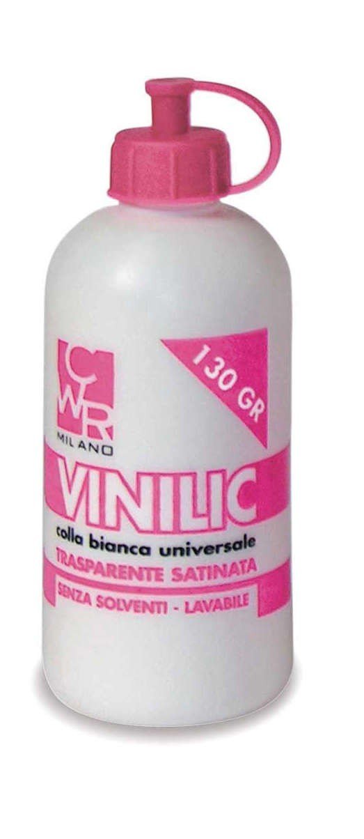 CWR- Colla VINILICA-FLACONE GR.130, Colore Bianco, 130
