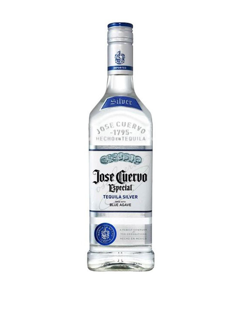TEQUILA JOSE' CUERVO ESPECIAL SILVER 38% LT.1 TEQUILA JOSE' CUERVO ESPECIAL SILVER 38% LT. 1