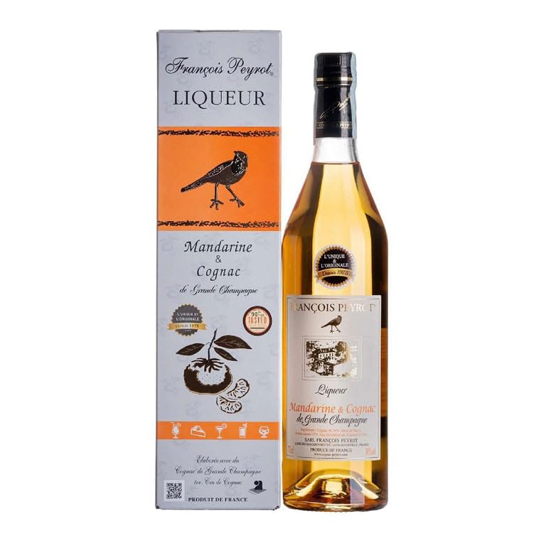 COGNAC MANDARINO FRANCOIS PEYROT-70CL - POIRE WILLIAMS - ASTUCCIATO